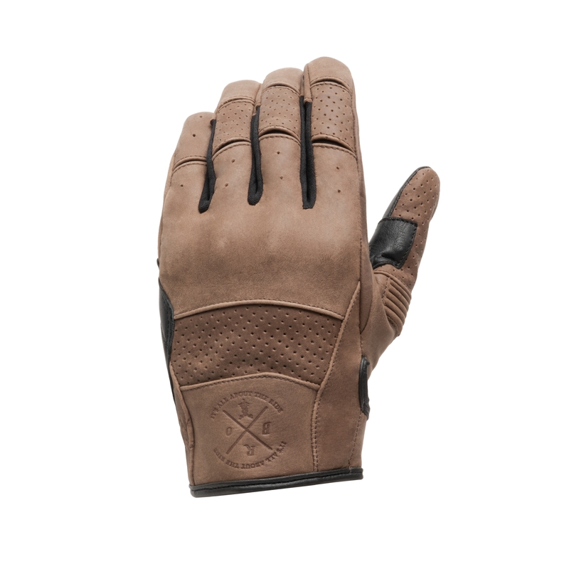 BROGER California Vintage Motorcycle Handschoenen Bruin uitverkoop