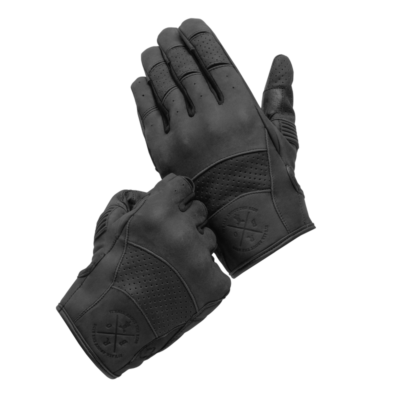 Dames motorhandschoenen BROGER California zwart uitverkoop
