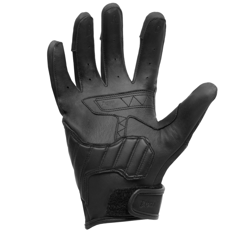Dames motorhandschoenen BROGER California zwart uitverkoop