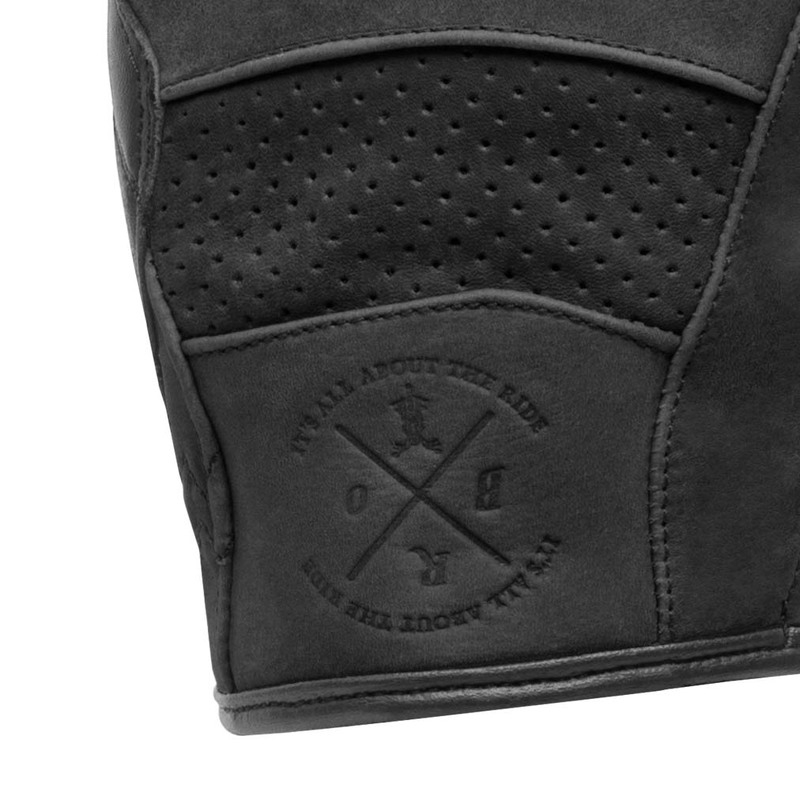 Dames motorhandschoenen BROGER California zwart uitverkoop