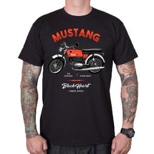 Mustang herenhemd met zwart hart