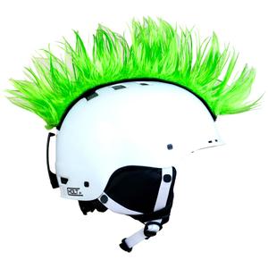 Mohawk helm pet groen