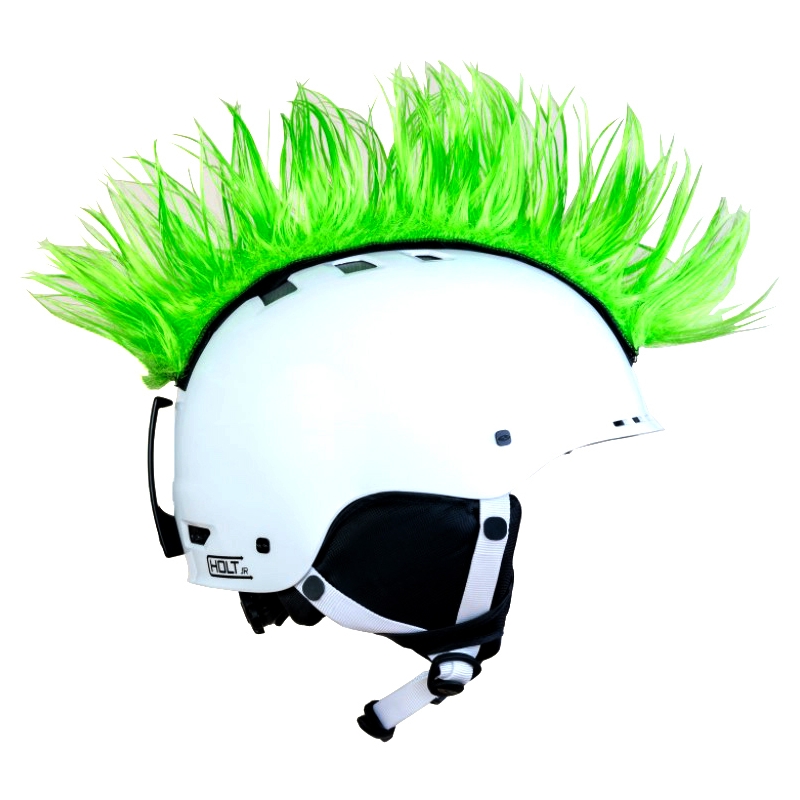 Mohawk helm pet groen