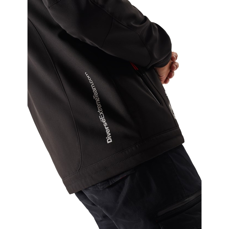Pánská softshellová bunda DAKAR Sotix červeno-černá