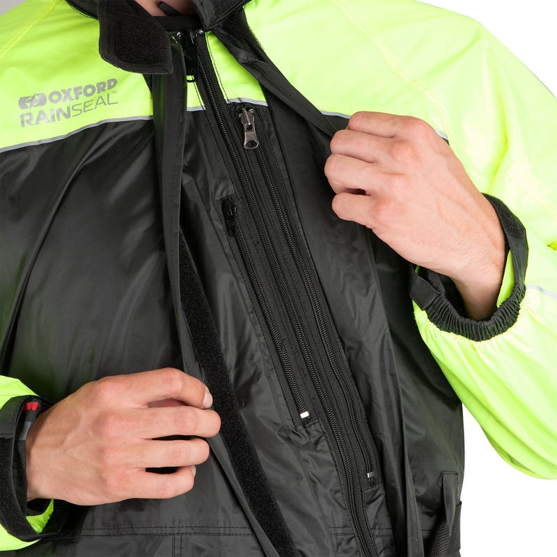 Oxford Rain Seal 22 zwart-fluogeel