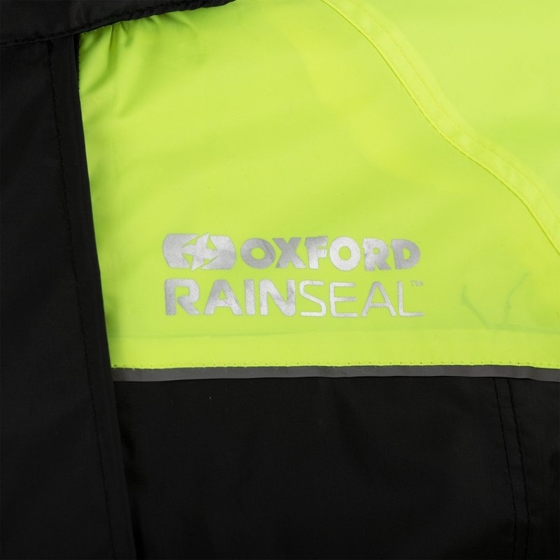 Oxford Rain Seal 22 zwart-fluo geel regenjack