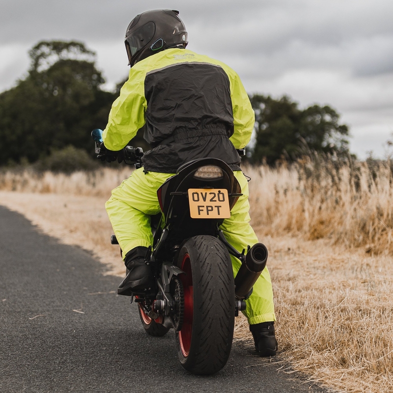 Oxford Rain Seal 22 fluo gele regenbroek