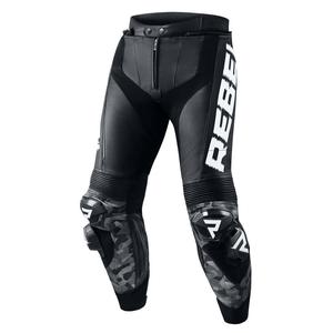 Rebelhorn Rebel zwart-witte motorbroek uitverkoop