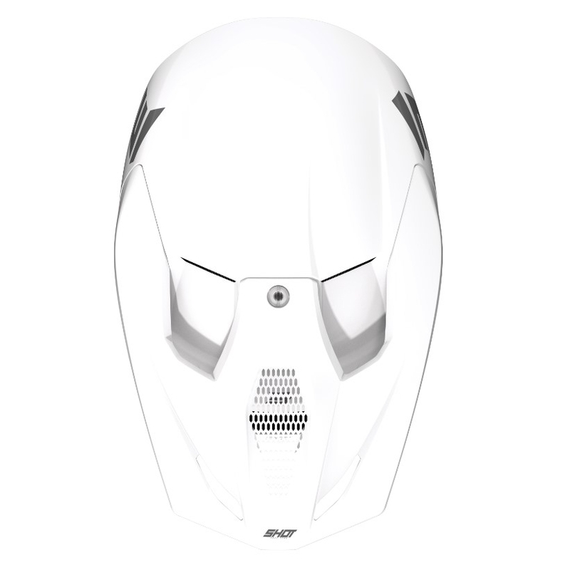 Motorcross Helm Shot Furious Solid Wit