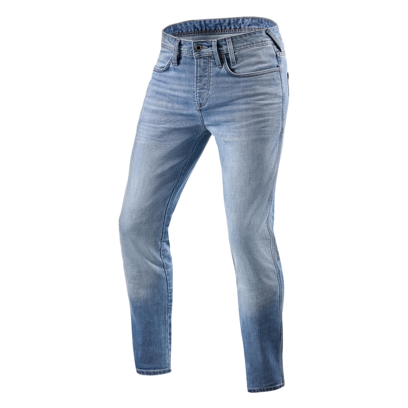 Motorbroek Revit Piston 2 SK lichtblauw uitverkoop