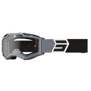 Motorcrossbril Shot Assault 2.0 Solar zwart-grijs