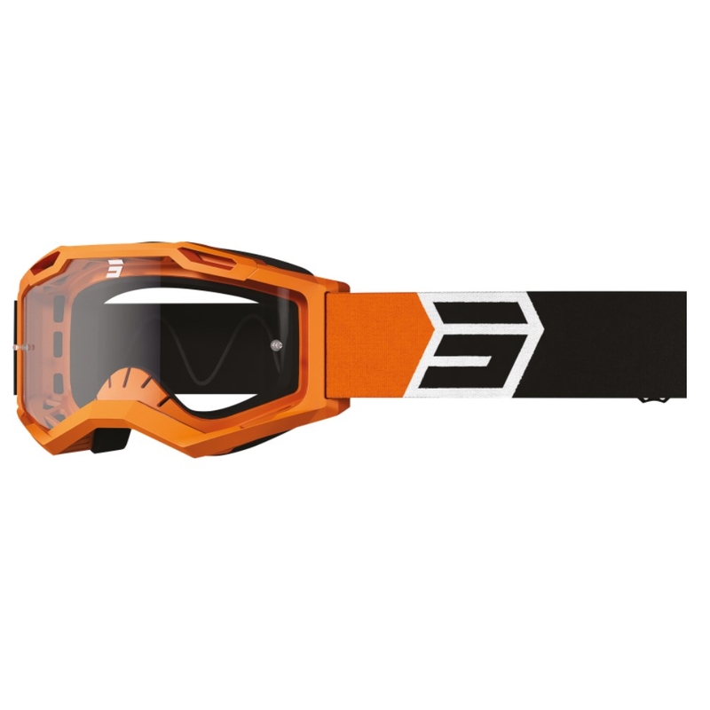 Motorcrossbril Shot Assault 2.0 Solar zwart-oranje