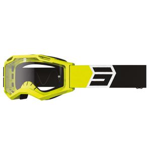 Motorcrossbril Shot Assault 2.0 Solar zwart-geel