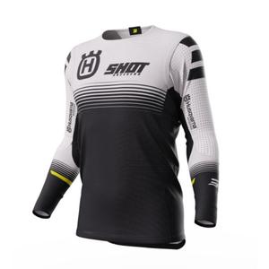 Motorcross trui Shot Aerolite Husqvarna LE 2023 wit-zwart uitverkoop