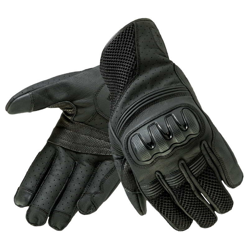 Ozone Town II CE Motorhandschoenen Zwart