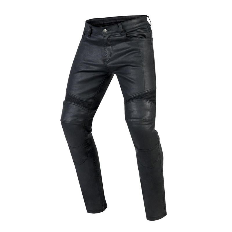 Ozone Rusty Zwarte Motorfiets Jeans uitverkoop