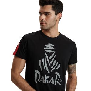 T-shirt DAKAR S 0123 zwart