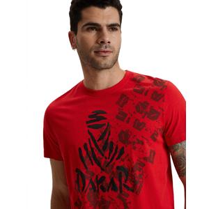 T-shirt DAKAR DKR S 0323 rood