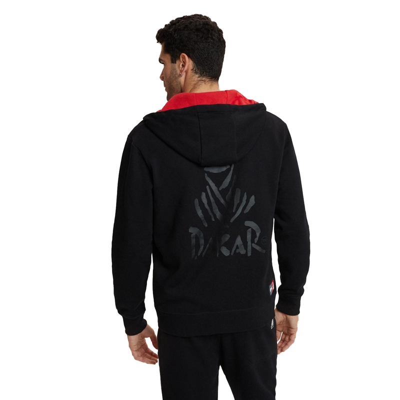 Sweater DAKAR DKR DIRT 4 zwart uitverkoop