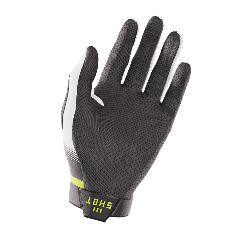 Motocross handschoenen Shot Aerolite Husqvarna LE wit-zwart uitverkoop