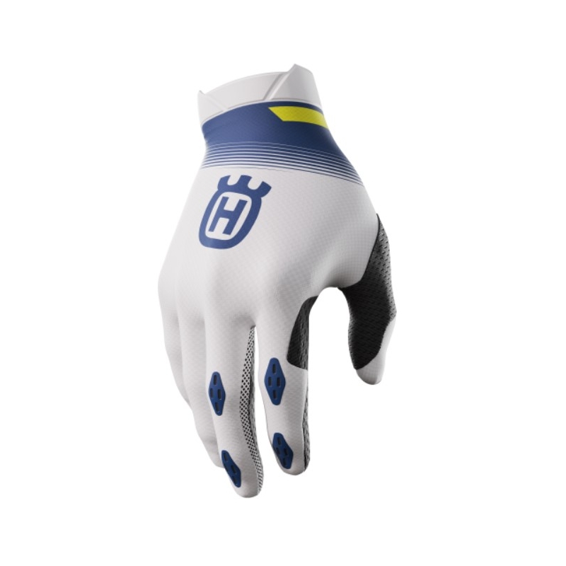 Motocross handschoenen Shot Aerolite Husqvarna LE wit-blauw uitverkoop