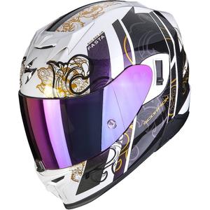 Integraal motorhelm Scorpion EXO-520 EVO Air Fasta wit kameleon