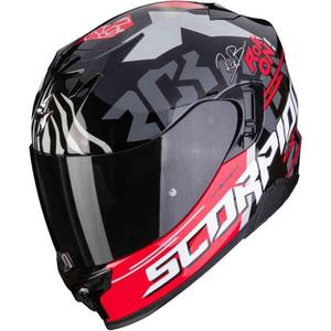 Integraalhelm Scorpion EXO-520 EVO Air Rok Bagoros zwart-rood