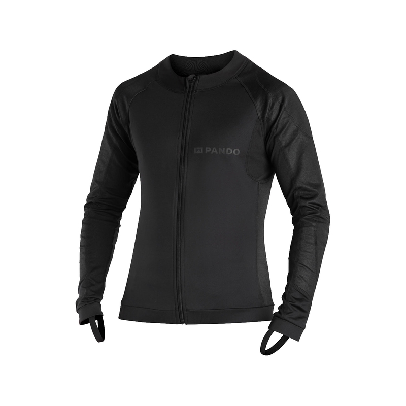 Motorcycle overhemd PANDO MOTO Shell UH zwart uitverkoop