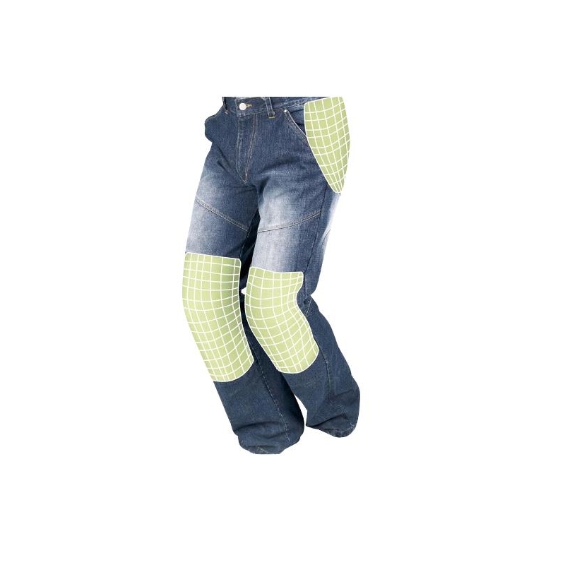Pánské džínové moto kalhoty Vanucci Estivo II výprodej