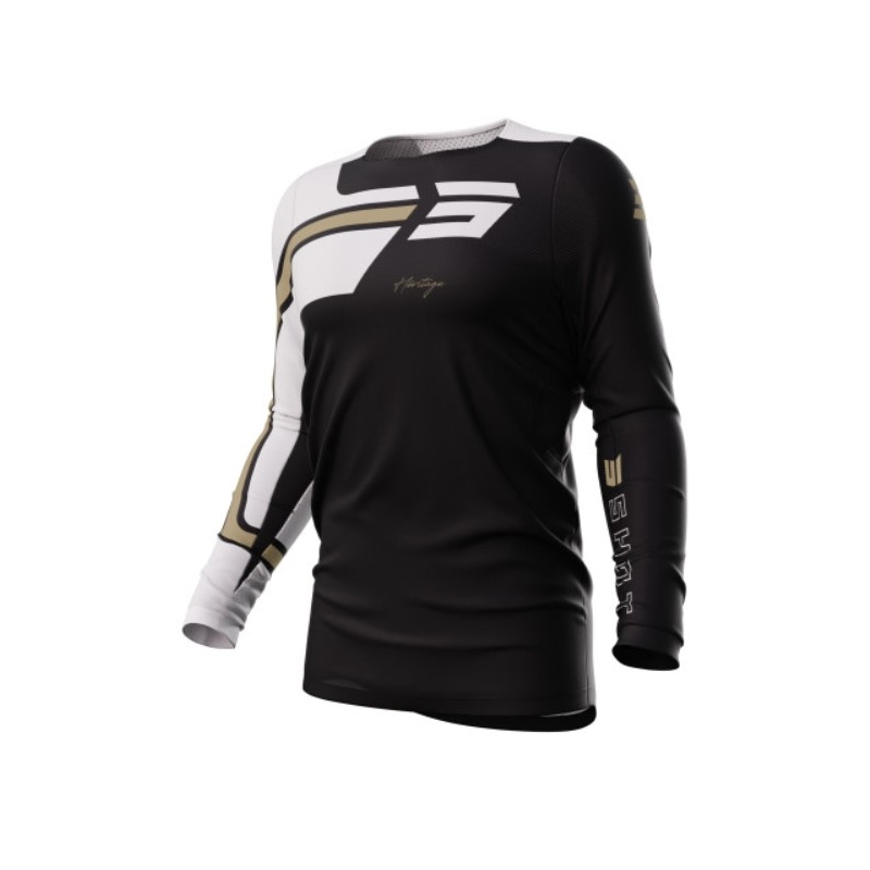 Motorcross trui Shot Contact Heritage bruin-wit-zwart uitverkoop