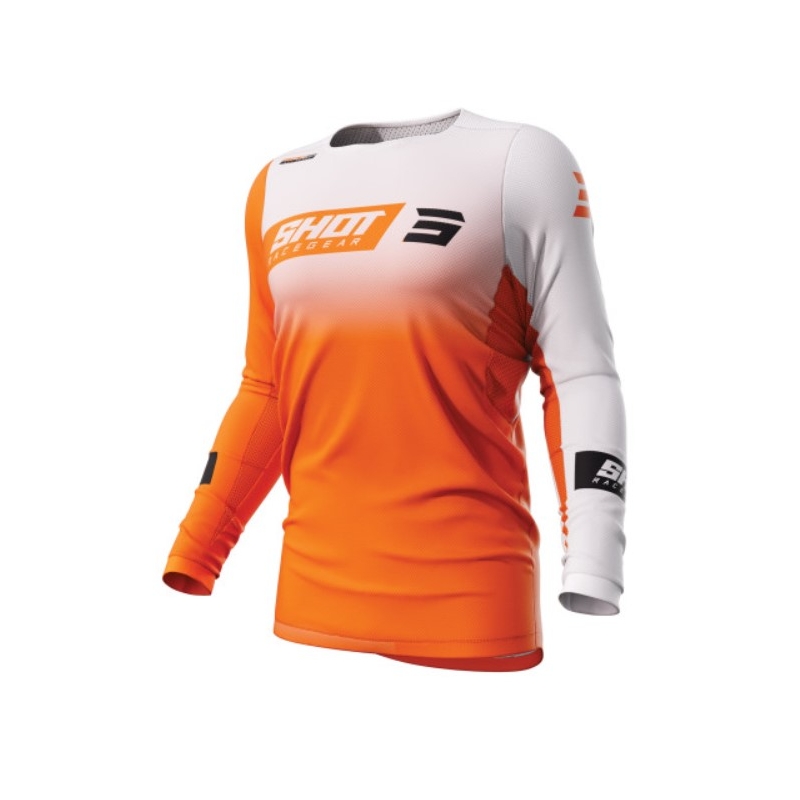 Motorcross trui Shot Contact Scope wit-oranje uitverkoop
