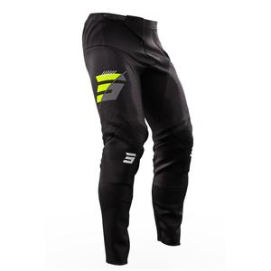 Motorcrossbroek Shot Contact Speck zwart-fluo geel uitverkoop