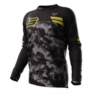 Motorcross trui Shot Devo Army zwart-grijs-goud uitverkoop