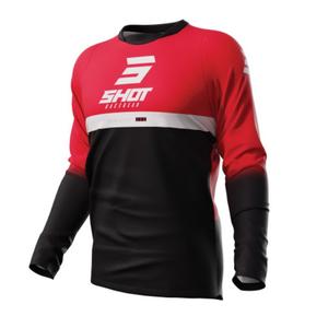 Motorcross trui Shot Devo Reflex zwart-rood uitverkoop