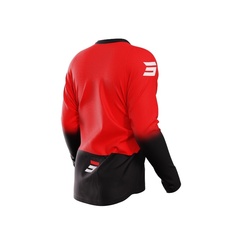 Motorcross trui Shot Devo Reflex zwart-rood uitverkoop
