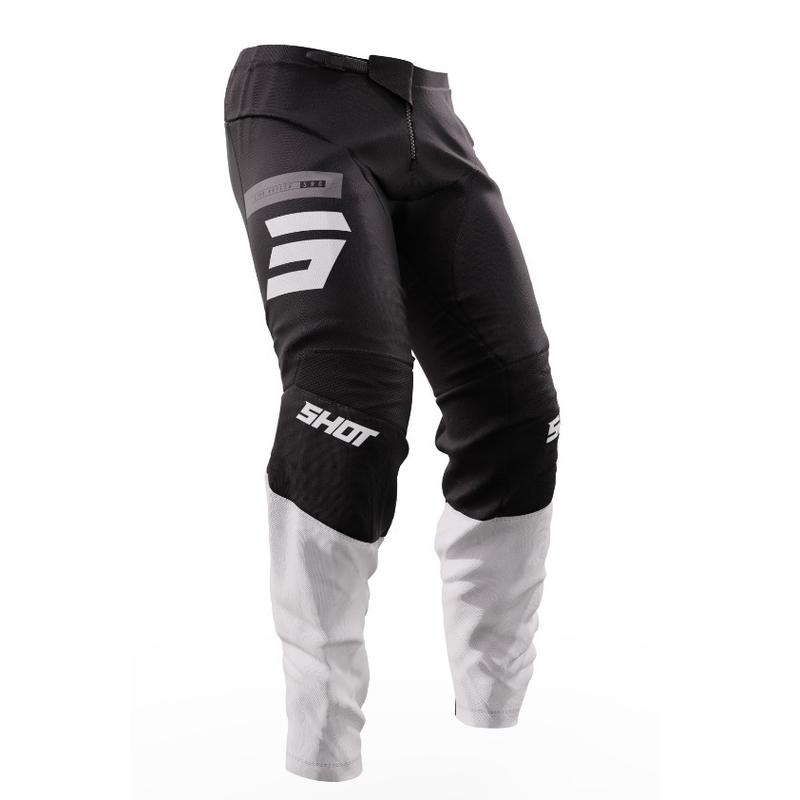 Shot Devo Reflex Motorcross Broek Zwart Wit uitverkoop