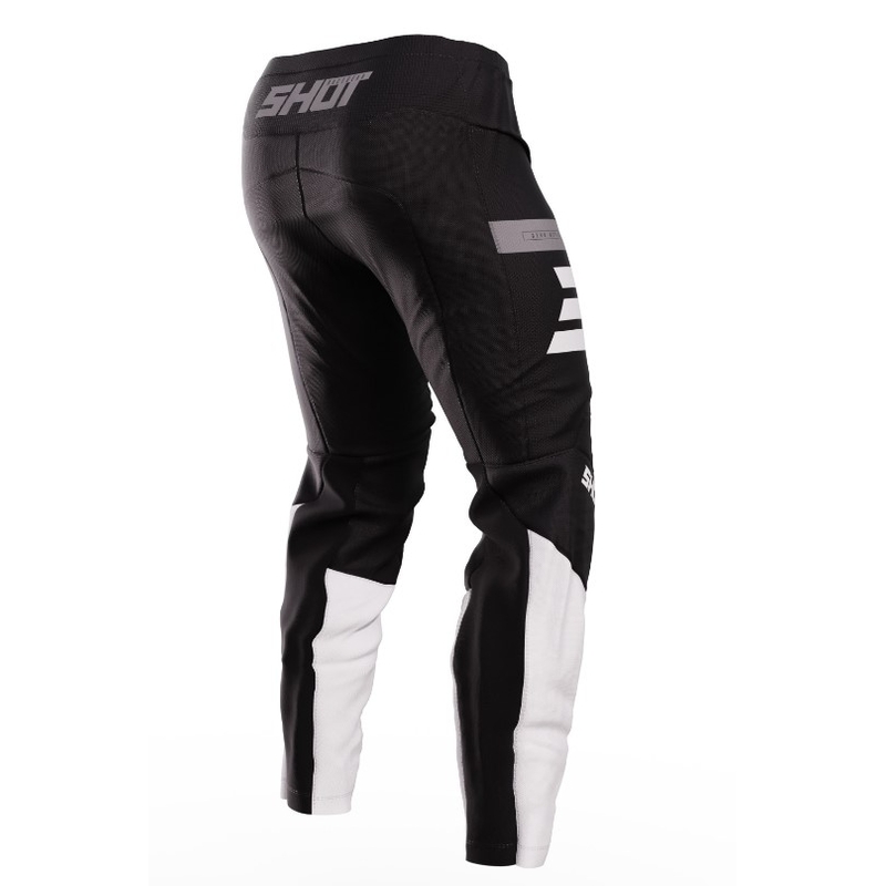Shot Devo Reflex Motorcross Broek Zwart Wit uitverkoop