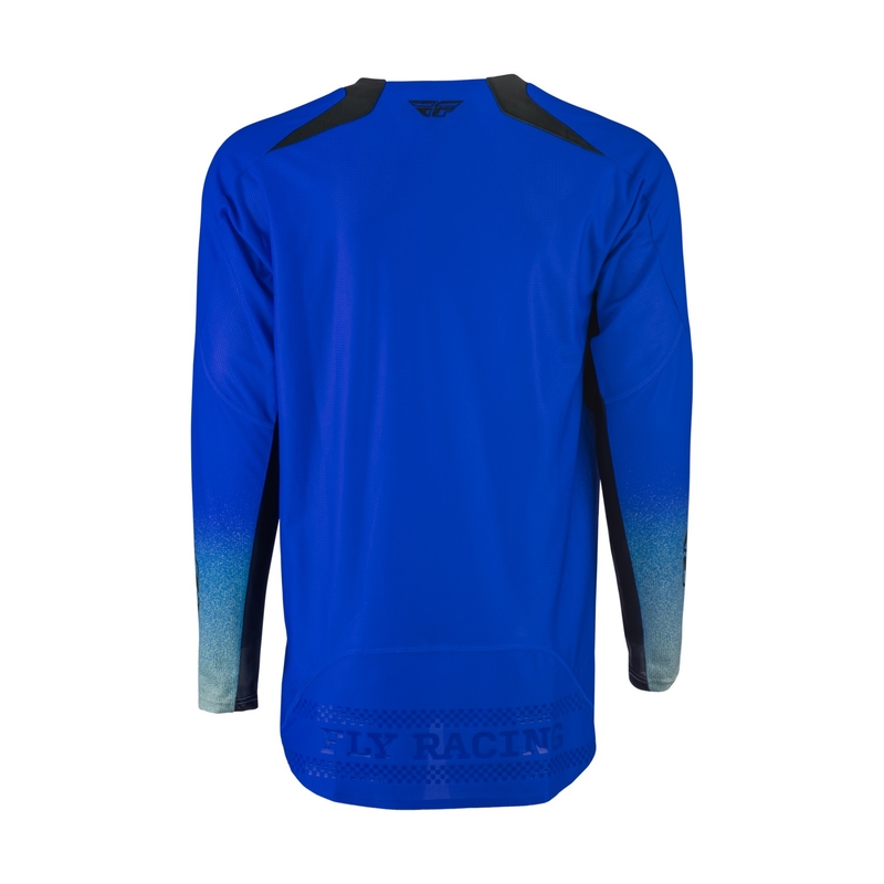 Motorcross trui FLY Racing Evolution DST. zwart-blauw uitverkoop