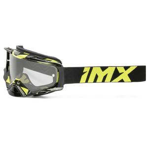 Motorcrossbril iMX Dust Graphic zwart-fluo geel