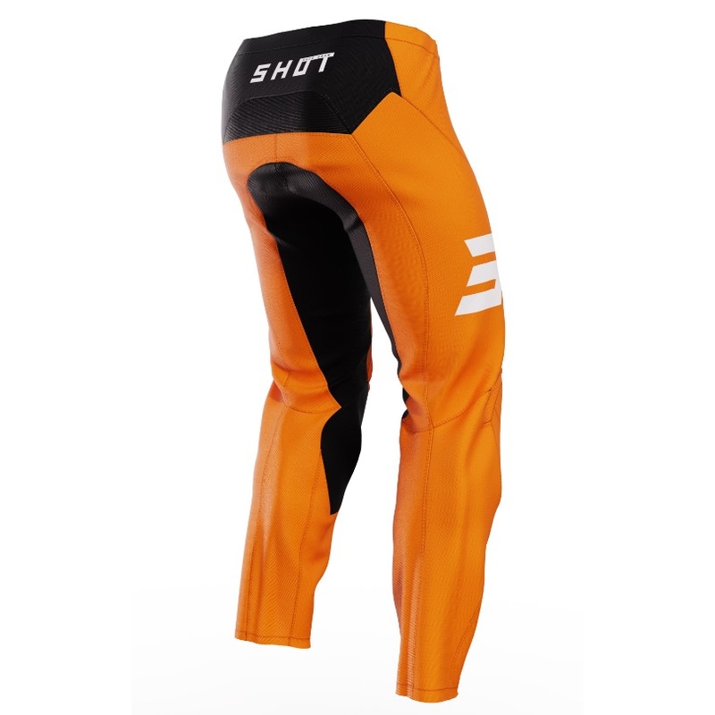 Shot Raw Escape Motorcross Broek zwart-oranje uitverkoop