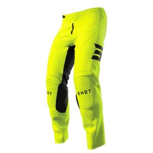 Shot Raw Escape Motorcross Broek zwart-fluo geel uitverkoop