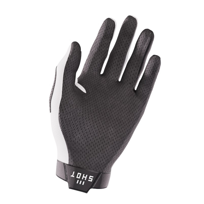 Motorcross handschoenen Shot Lite zwart en wit