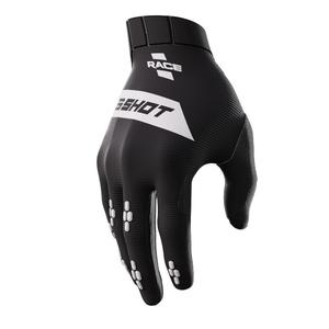 Motorcross handschoenen Shot Race zwart wit uitverkoop