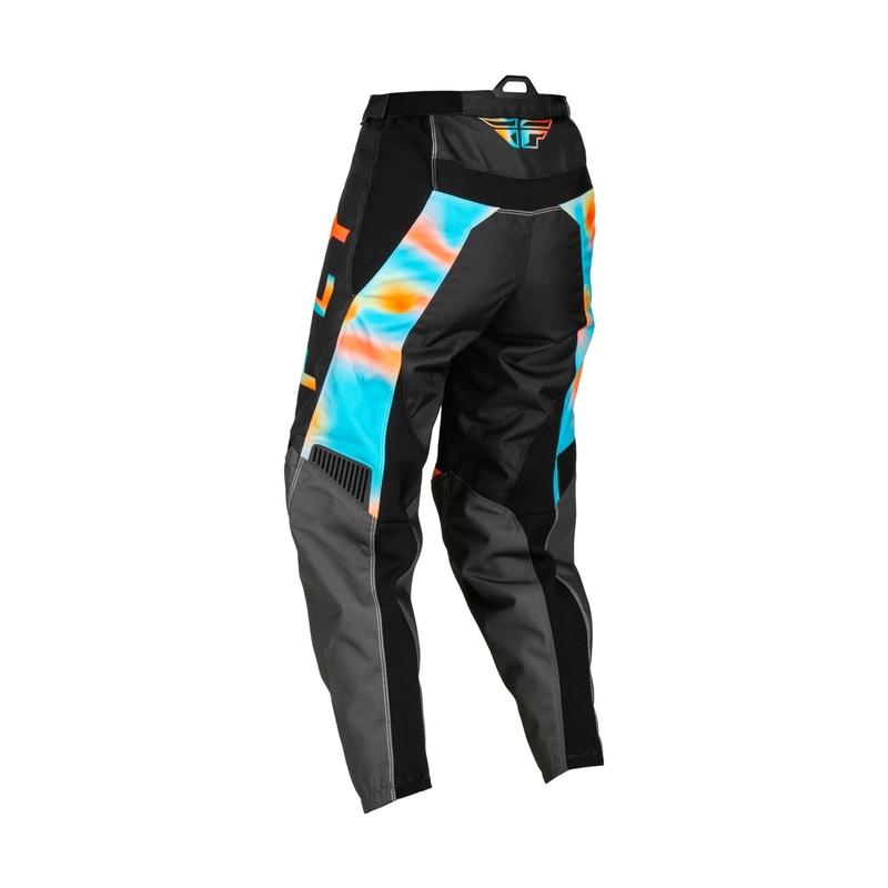 Dámské motokrosové kalhoty FLY Racing F-16 2023 šedo-růžovo-modré