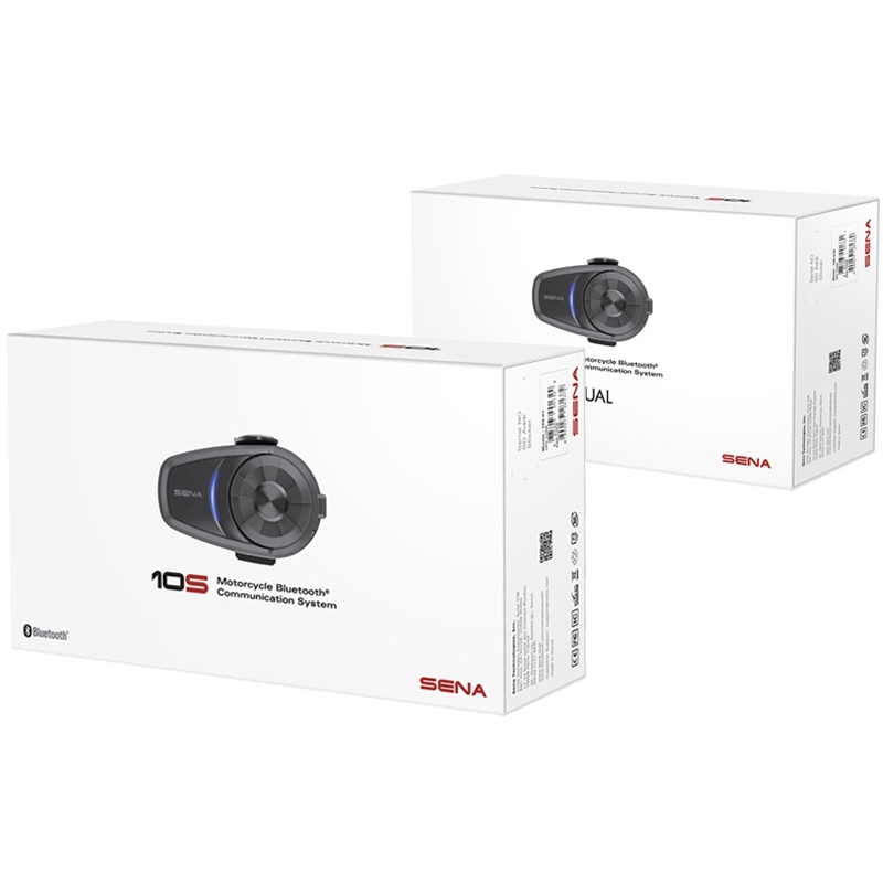 Set van 2 Bluetooth Handsfree Headset SENA 10S