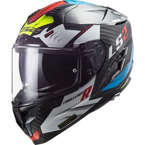 Integraalhelm LS2 FF327 Challenger CT2 Sporty zwart-wit-blauw