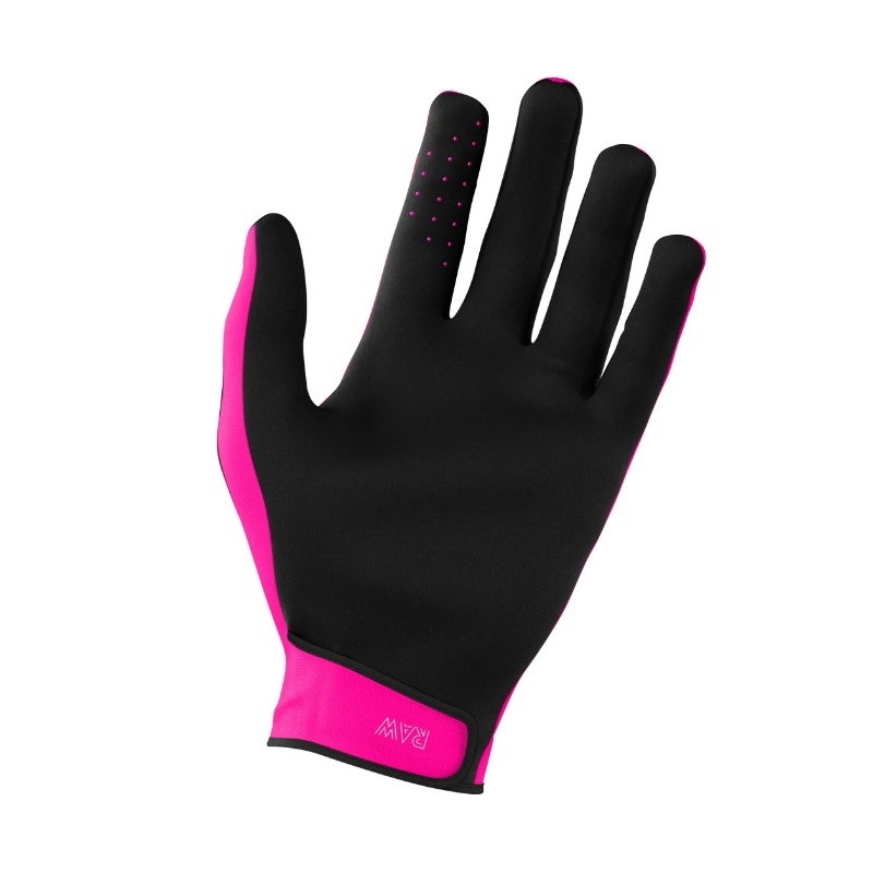 Motorcross handschoenen Shot Raw zwart-wit-roze uitverkoop