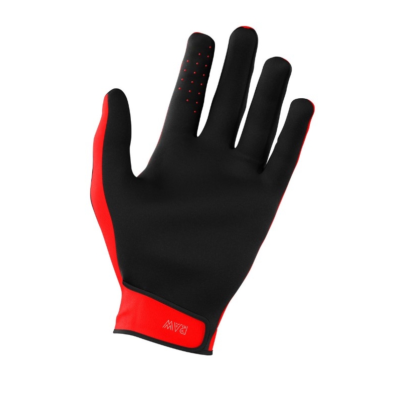Motorcross handschoenen Shot Raw zwart-wit-rood uitverkoop