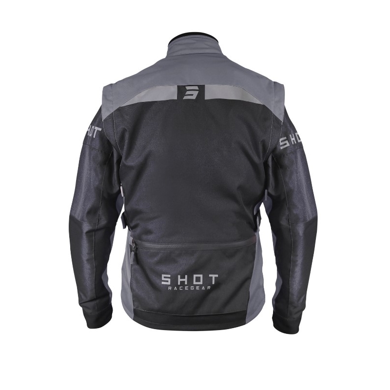 Shot Racetech zwart-grijs motorjack