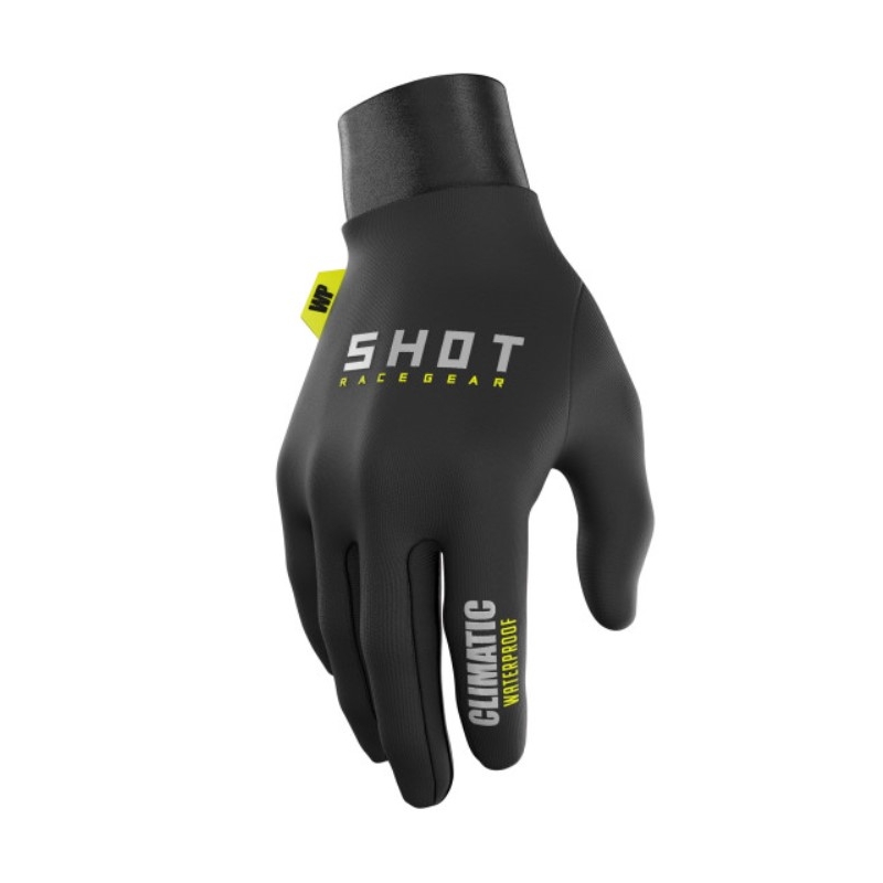 Motorcross handschoenen Shot Climatic 3.0 zwart-fluo geel